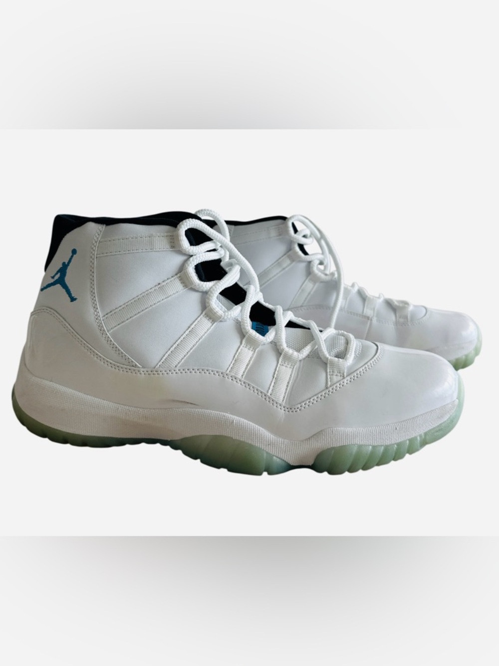 Men’s Air Jordan 11 Retro ‘Legend Blue’ 2014 White Size 12